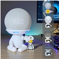 Suporte Alexa Multiuso para Echo Dot 3, 4, 5, Pop e Max – Design Moderno com Estilo Robert Snoop - imagem 2