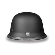 Capacete Moto Alemão Daytona Meio Capacete Preto Fosco - Segurança Aprovada DOT - imagem 5