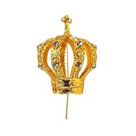 Coroa Dourada Maciça 35-40cm - Elegância e Durabilidade para Suas Imagens - imagem 2