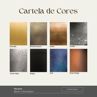 Escultura de Parede Dourada para Decoração Moderna - 70x30cm em Aço Carbono - imagem 4