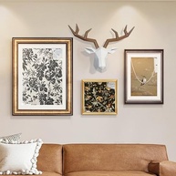 dourada-decoracao-em-a-veado-de-parede-resina-3d-de-cabeca-para-geometrica-escultura-a