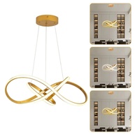 Lustre Pendente LED Flux: Elegância Dourada - imagem 2