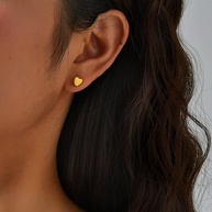 Brincos de Zircônia Vnox: Elegância Dourada - imagem 2