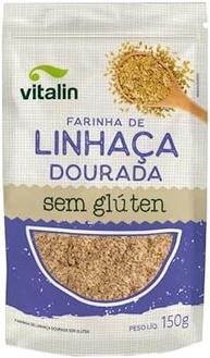 Vitalin Linhaça Dourada Farinha 150G - imagem 1