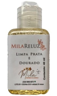 Limpa Dourado e Prata MilaReluz - 40ml | Brilho Reluzente para Jóias e Semijóias - imagem 2
