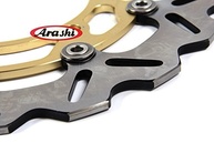 Rotores de Freio Arashi Dourados para Suzuki B-King 1300 e Hayabusa GSXR 1300 (Dianteiro/Traseiro) - imagem 5