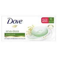 Dove Erva-Doce e Camomila: 6 Sabonetes Relaxantes - imagem 1