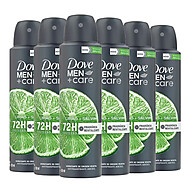Dove Men Limão 150ml - Kit com 6 Aerosóis - imagem 1