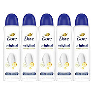 Dove Original: Kit com 5 Desodorantes Aerosol 150ml - imagem 1