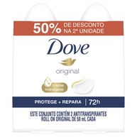 Dove Roll On Original: 2x Mais Proteção e Hidratação - imagem 1