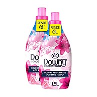 Downy Frescor da Primavera: Kit com 2 Amaciantes Concentrados de 1,5L - imagem 1