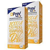 DPrev Todo Dia 1000UI: Suplemento de Vitamina D3 para Saúde dos Ossos - imagem 1