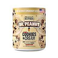 Dr. Peanut Cookies & Cream: Delícia 600g - imagem 2