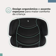 Booster Stage Infanti DRC007 Preto Eclipse: Conforto e Segurança para o seu Bebê - imagem 4