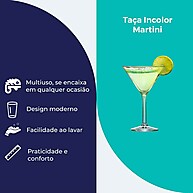 Taça Martini 225ml Ruvolo: Elegância em Cada Drink! - imagem 2