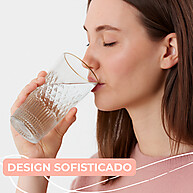 Copos de Vidro Dourados: Elegância para Seus Drinks - imagem 2