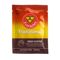 Drip Coffee 3 Corações: Seu Café Perfeito em 11g - imagem 1