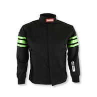 RaceQuip Jaqueta Racing Driver Fire Suit Camada Única SFI 3.2A/ 1 Verde Juventude Júnior Grande 1960795 - imagem 1