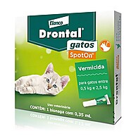 Drontal Spot On Gatos: Proteção Total Contra Vermes - imagem 1