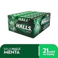 Drops Halls Menta: Alívio e Refrescância em 21 Unidades - imagem 1