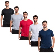 Dry Fit Masculina: Kit 5 Camisetas para Treino e Dia a Dia - imagem 1
