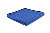 Toalha de Microfibra Waffle-Weave The Rag Company Dry Me A River - Pacote com 2 (20x40cm, Azul Marinho) - imagem 4