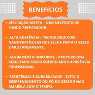 Tinta Maxx Gesso e Drywall: Sela, Pinta e Renova em uma Única Aplicação (18L) - imagem 5