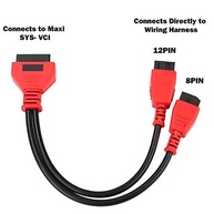Adaptador Cabo Chrysler 12+8 para Autel DS808 Maxisys - Programação e Diagnóstico Avançado - imagem 3