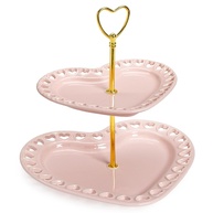 Prato de Coração de Duas Camadas PH – Design Elegante e Funcional para Refeições Especiais - imagem 1