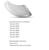 Lente Farol Ducato 2017-2023 Esquerdo: Visibilidade e Segurança para Sua Van - imagem 3