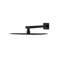 Ducha Chuveiro Retangular Inox 28x18cm São Luís Pingoo – Preto - imagem 1