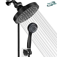 Ducha Completa Fosco Preto: Kit com Desviador Yesop - imagem 1