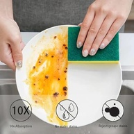 Esponjas de Cozinha Dupla Face Anti-arranhões - 15 Peças Super Absorventes para Limpeza Eficiente - imagem 4