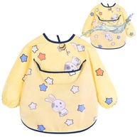 Babador Manga Longa BLW Impermeável Coelhinho - Proteção Dupla para Baby-Led Weaning - imagem 5