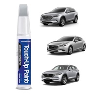 Tinta de Retoque Prata Sônica 45P para Mazda - Caneta Reparadora 2 em 1 com Ponta Dupla - imagem 2