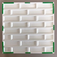Revestimento 3D Tijolinho 30x30cm: Kit com 10 Peças e Fita Dupla-Face - imagem 2