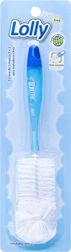 Lolly Escova Dupla para Limpeza Profunda - 2 em 1 Azul - imagem 3