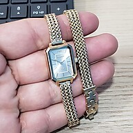 Relógio Technos Feminino Dourado com Pulseira Dupla - imagem 2
