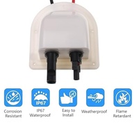 ZOOKOTO Cabo Solar 10 AWG ABS UV Resistente: Entrada Dupla para Trailers, Barcos e Vans - Branco à Prova de Intempéries - imagem 4