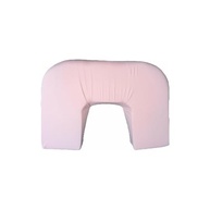 Almofada de Amamentação para Gêmeos Lisa Rosa Claro – Conforto Duplo em Um Só Produto - imagem 2