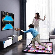 Tapete de Dança Eletrônico Sem Fio - Modelo Duplo Somatossensorial com Conexão USB e Design Antiderrapante - imagem 5