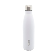 Garrafa Térmica Aço Inox 500ml - Isolamento Duplo Wolff Ice Branca - imagem 1