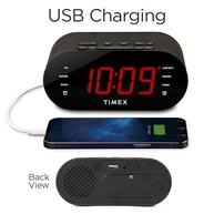 Despertador Timex T232B: Rádio FM, Alarmes Duplos e Carregador USB para o seu Quarto - imagem 5