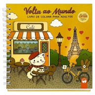 Livro de Colorir Cuties Volta ao Mundo Edição Luxo: Aventura Global com Capa Dura - imagem 2