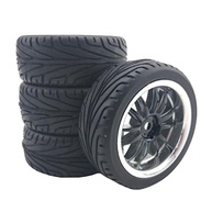 Pneus de Borracha WLtoys 144001 66mm (4 Unidades) - Tração e Durabilidade para seu RC - imagem 2