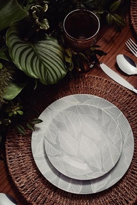 Prato Raso Tramontina Arbo em Porcelana Decorada 25 cm - Elegância e Durabilidade na Sua Mesa - imagem 3