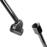 Inflador de Pneus Duplo Bico Reto 150mm 1/4” NPT: Precisão Profissional e Alta Durabilidade - imagem 5