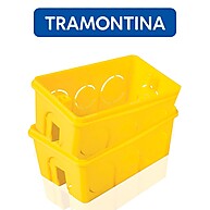 Kit de 50 Caixas de Luz Tramontina 4x2 Reforçadas – Alta Durabilidade - imagem 1