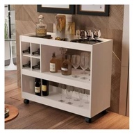 Aparador Bar Luxo JB4050 Pérola - Design Sofisticado e Alta Durabilidade - imagem 5