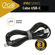 Cabo USB-C i2GO: Carregue Rápido e com Durabilidade! - imagem 2